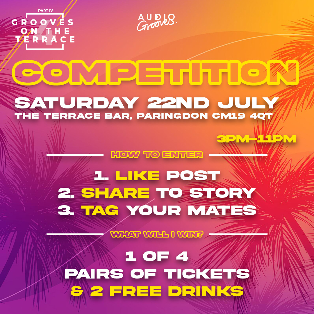Grooves on the Terrace Part 4 event composite poster